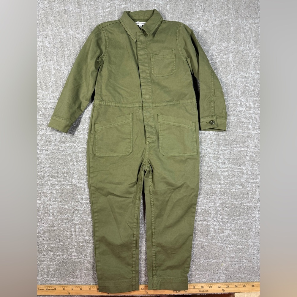 Alex Mill Mini Standard Cotton Kids Jumpsuit Coveralls Youth Size 4